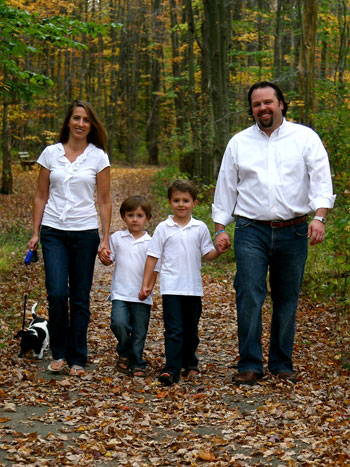 in-the-woods Walking Through The Woods