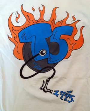 The T5 Flaming Keg Shirt