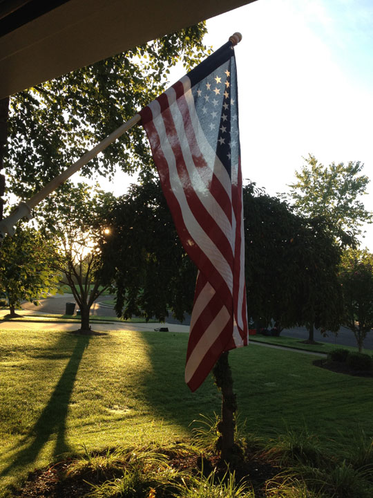 September 11th Flag - Morning