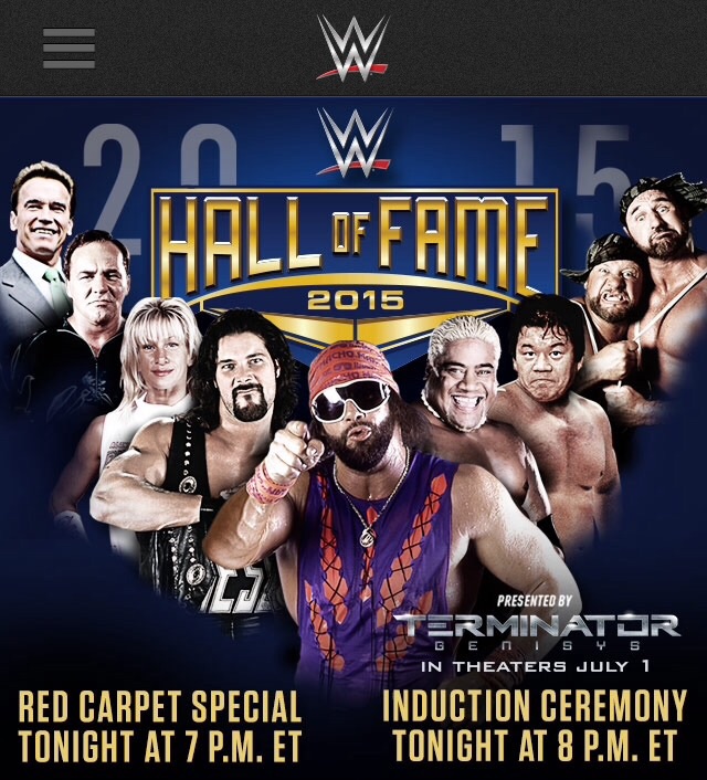 2015 WWE HOF Ceremony