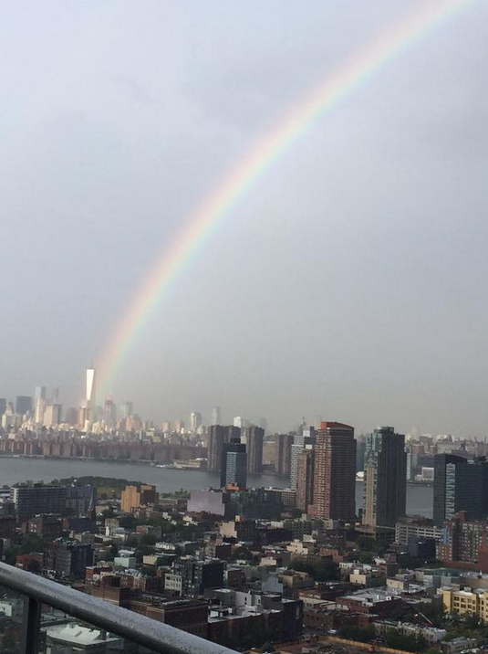 1 World Trade Center Rainbow