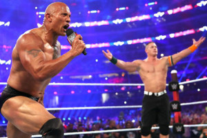 WrestleMania 32 - Rock vs Rowan