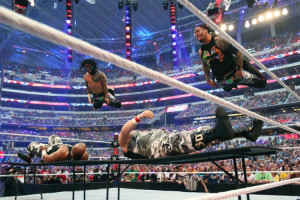 WrestleMania 32 - Usos vs Dudleyz