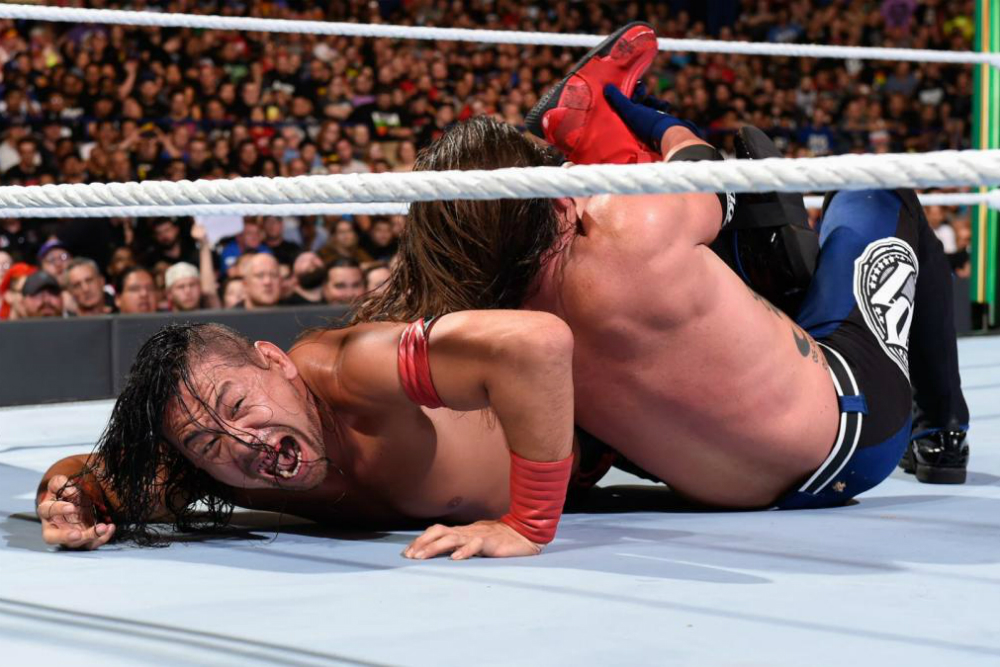 Money In The Bank (2018) Styles vs Nakamura