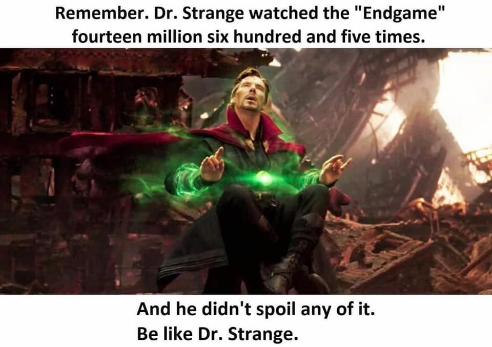 Dr. Strange No Spoilers